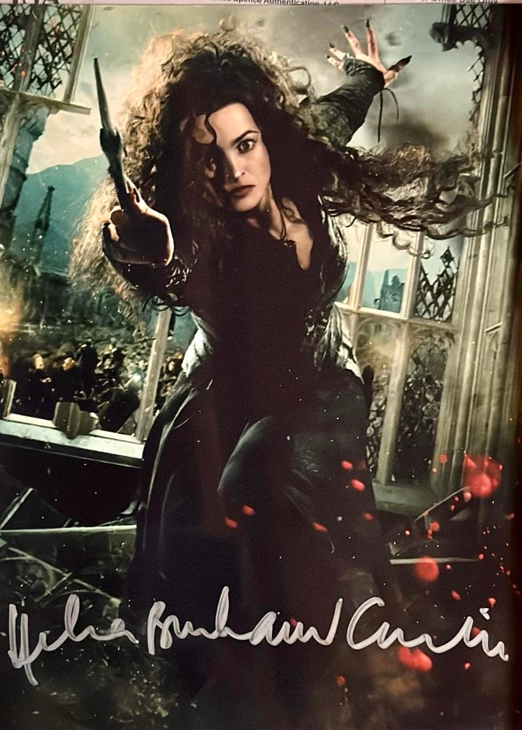Helena Bonham Carter Signed 8x10 Photo (Harry Potter) - JSA COA